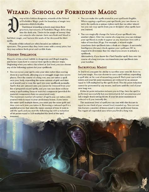 The Dangers of Deep Magic: A Warning for Adventurers in Dungeons & Dragons 5e